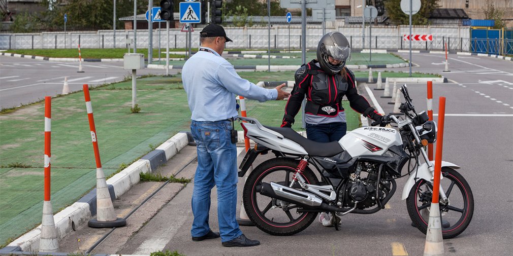 Уроки вождения мотоцикла